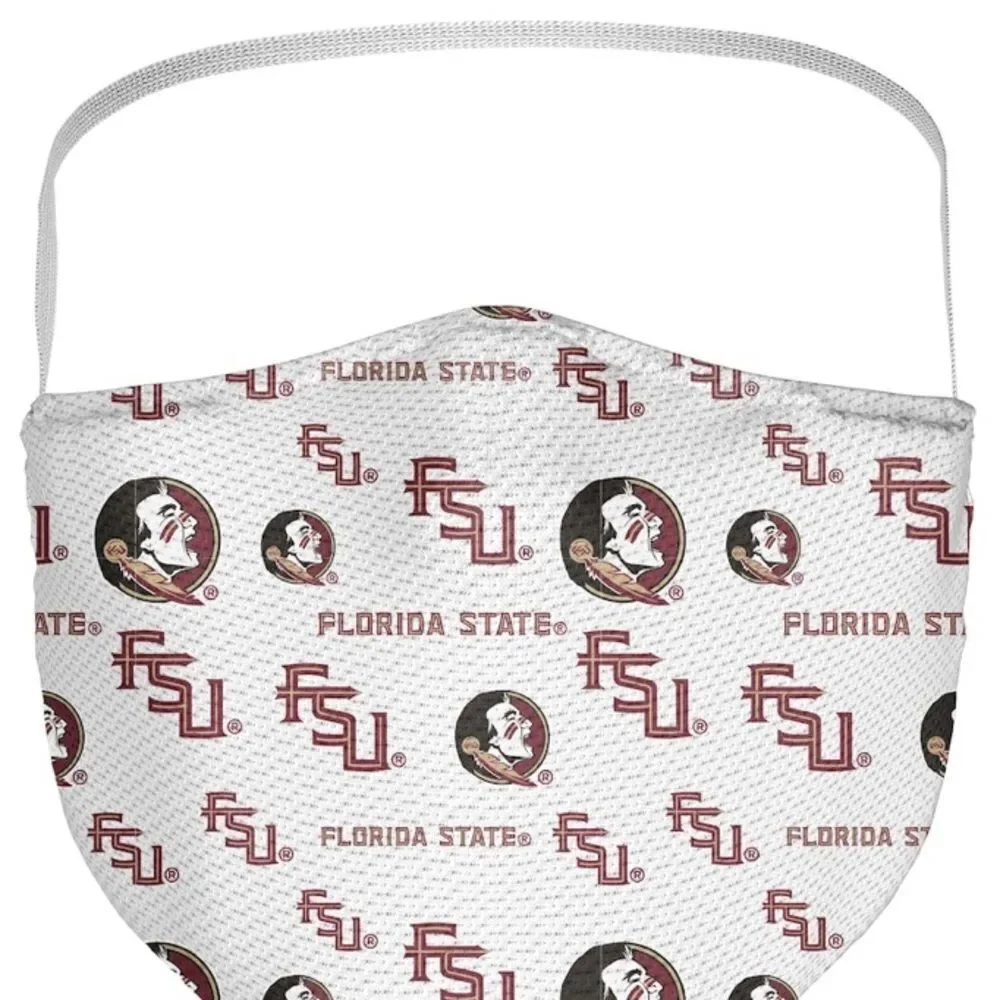 New in Package FSU Florida State Seminoles Face Covering Mask Masks Set of 3
